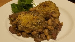 French Chicken Cassoulet Recipe with Michaels Home Cooking [upl. by Aititel]