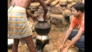 Technique of oil extraction from Simarouba seeds Odia PRAGATI Odisha [upl. by Secnirp]