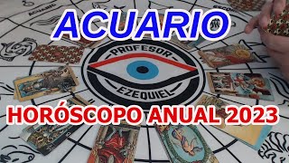 ACUARIO ♒ HOROSCOPO ANUAL 2023 [upl. by Noscire228]