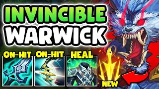 WAIT THIS WARWICK BUILD IS ACTUALLY DISGUSTING WTF IS THIS HEALING  EPISODE 38 [upl. by Im628]