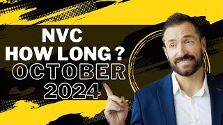 How long does it take for NVC to schedule your visa interview in October 2024 [upl. by Bennie]