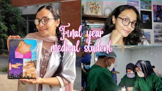 Life in final year of medical college‼️ 5th year medical student vlog [upl. by Assej]