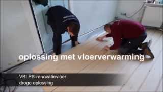 Vloerverwarming  Systeem Uponor  PSrenovatievloer VBI [upl. by Bikales]