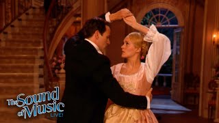 Maria amp Von Trapp Share A Dance  quotSo Long Farewellquot  The Sound of Music Live [upl. by Yelnahs670]