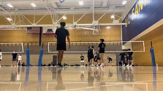 UCSB volleyball IM Set 1  Bounce FN [upl. by Eidna667]