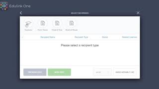 Edulink One  Parent Tutorial  Sending a new message [upl. by Ainavi]