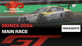 Monza Race highlights 2024 GT3 World Championship [upl. by Anialeh]