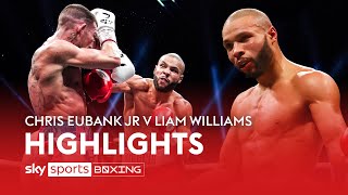 Eubank Jr vs Williams NO LOVE LOST IN TENSE STAREDOWN Junior walks away [upl. by Manno]