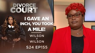 I Gave an Inch and You Took a Mile I Want a Divorce Shamire Wilson v Tavaris Wilson [upl. by Elyr]