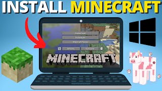 How to Download Minecraft on PC amp Laptop  Install Minecraft Java Edition [upl. by Santos29]