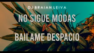 No Sigue Modas x Bailame Despacio MASHUP  Braian Leiva Remix [upl. by Hochman916]