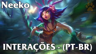 Neeko Interações  Dublado PTBR [upl. by Kaitlyn549]