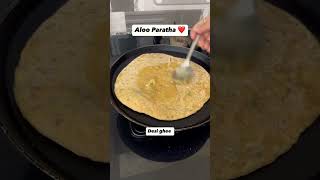 Quick amp Easy Aloo Paratha Recipe😍 Aloo Pyaj Paratha shorts paratha cooking recipe ytshorts [upl. by Ellenar]