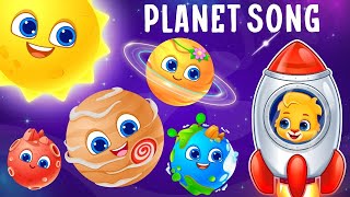 Planet Song  Planets For Kindergarten  Learn About The Solar System  RV AppStudios [upl. by Latini]