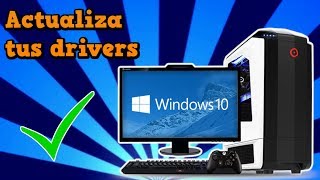 Descargar y Actualizar DRIVERS Windows 10  SÚPER FÁCIL 2019 [upl. by Atnima]