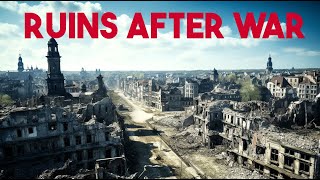 A Day in a Destroyed German City 1946  Documentary [upl. by Adnarb220]