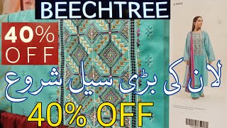 Beechtree Biggest Summer sale 2024 Flat 40 30 Off  beechtree lawn sale today [upl. by Ennaylloh]