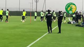 Entraînement des Lions veille de match contre la Côte d’Ivoire [upl. by Livesay]