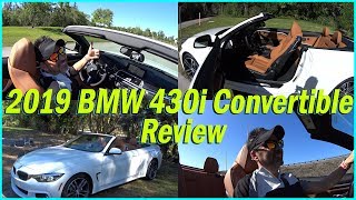 2019 BMW 430i Convertible  Unprofessional Review  Just having fun [upl. by Maud]