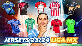 Reaccionando a los JERSEYS 202324 de la LIGA MX [upl. by Enorej]