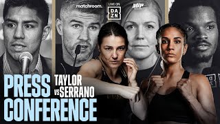 Katie Taylor vs Amanda Serrano Plus Undercard Press Conference [upl. by Stock]