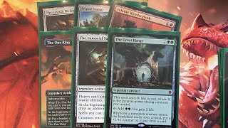 Let’s go to value town Gruul ArtifactsLandfallReanimator EDH with Meria MTG [upl. by Nehcterg]