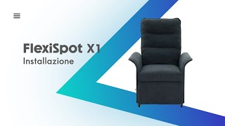 FlexiSpot  Installationsanleitung  So setzen Sie Ihren Relaxsessel X1 Schritt für Schritt zusammen [upl. by Rochkind650]