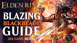 Elden Ring Claws Build  How to Build a Blazing Blackblade Guide All Game Build [upl. by Colan]