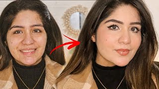 Glowy Clean Makeup For OfficeCollege ✨  Easy Makeup For Beginners [upl. by Secnarfyram]