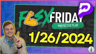 FLEX FRIDAY PRIZEPICKS Player Prop Picks  Bets for FRIDAY January 26th 2024 [upl. by Ynoble]