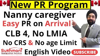 New Direct PR Pilot Program Coming SoonNo CRS No LMIAEnglish VideoSukhmani Immigration [upl. by Chris]