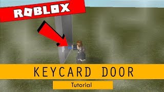 Roblox Studio  Keycard Door [upl. by Cloutman]