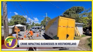 Crime amp Covid Impacting Business in Westmoreland Jamaica  TVJ News [upl. by Aivin]