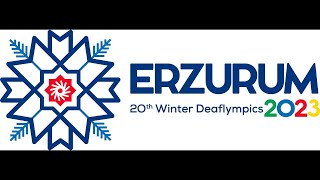 Medal Ceremony WINTER DEAFLYMPICS ERZURUM 2024 [upl. by Cassil]