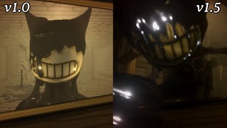 BATIM Chapter 1  v10 amp v15 Comparison 20172018  4K60 [upl. by Drofla]