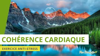 Cohérence Cardiaque 5 min  exercice de respiration antistress [upl. by Llyrrad]