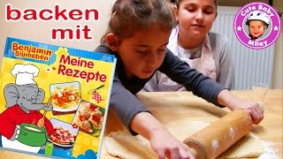 Wir backen leckere Kekse mit Benjamin Blümchen Meine Rezepte Kochbuch  Kinderkanal [upl. by Tennes151]