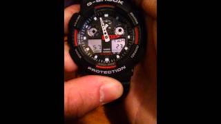 How to adjust the time on a g shock watch [upl. by Maury]