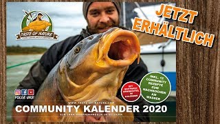 Community Kalender 2020  1 Jahr Karpfenangeln in Bildern inklusive Gewinnspiel [upl. by Hgeilyak]