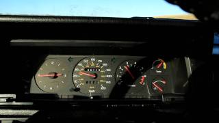 89 Volvo 740 Turbo 14 psi [upl. by Linehan176]