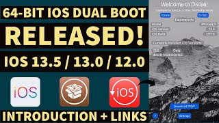 INTRO iOS dual boot tool  Dual boot iOS or Downgrade iOS without SHSH Blobs Links in Description [upl. by Loella]