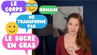 ❓Le sucre se transforme t’il en graisse dans notre corps  Lipogenèse de Novo  efficace en HCLF❓ [upl. by Pulling]