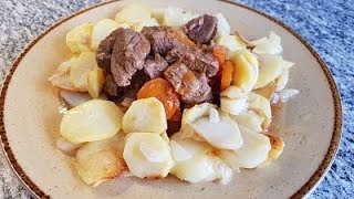 👨‍🍳Estofado de ternera con patatas Receta de la abuela Isabel😘😘😘 [upl. by Keen]