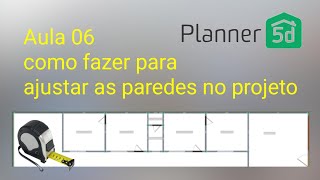 Planner 5D Aula 06 como medir os cômodos medidas internas externas e de eixo a eixo das paredes [upl. by Housum]