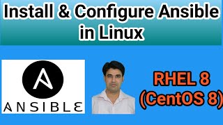 Install amp Configure Ansible in RHEL 8 CentOS 8  Ansible Configuration in Linux  Nehra Classes [upl. by Iuq]