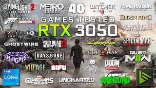 RTX 3050 Test in 40 Games in 2024 [upl. by Latsryc580]