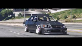 GTAV  Low Toyota Altezza  SokudoChasers [upl. by Ydaf]