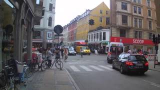 Walking to the Comfort Hotel Vesterbro in Copenhagen Denmark [upl. by Faso]