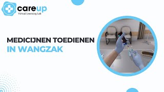 Medicijnen toedienen in wangzak  CareUp Virtual Learning Lab [upl. by Baten292]