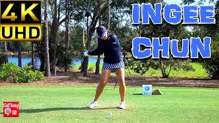 INGEE CHUN 4K SLOW MOTION FACE ON DRIVER GOLF SWING [upl. by Currey]